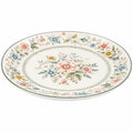 Assiette à Motifs Floraux Multicolore 27 cm