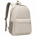 Sac à dos beige avec compartiment principal 20L
