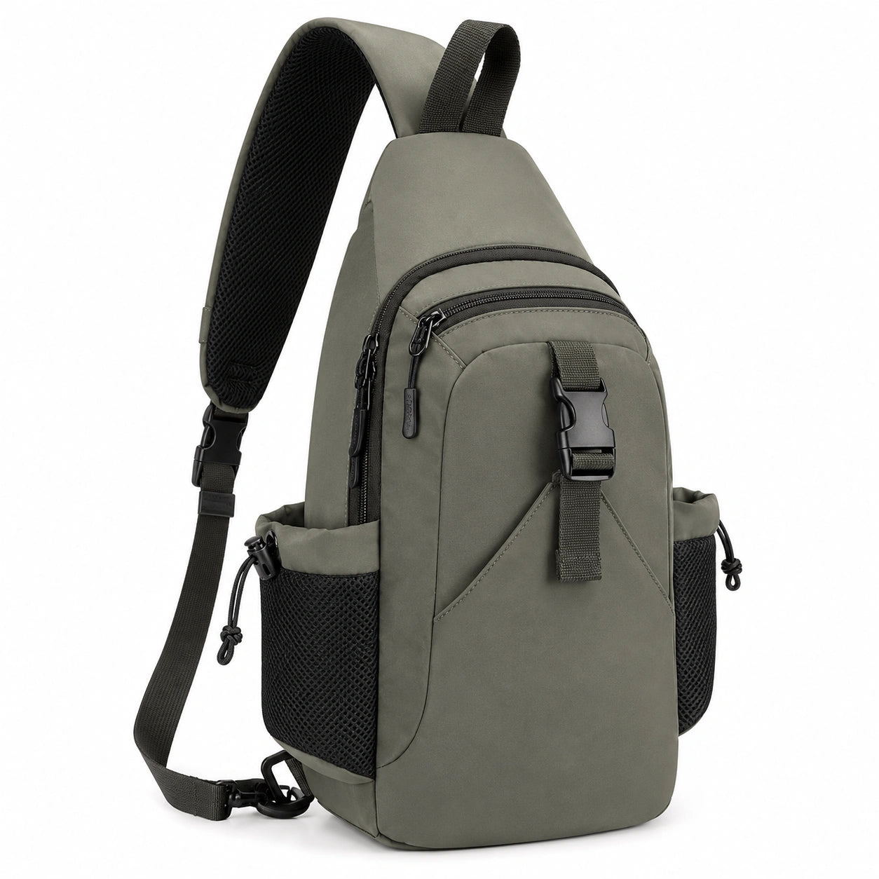 Sac à dos bandoulière imperméable vert kaki