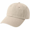 Casquette unisexe décontractée beige
