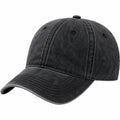 Casquette de baseball noire unisexe réglable
