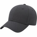 Casquette unisexe ajustable couleur anthracite