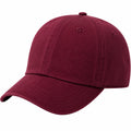 Casquette de baseball ajustable bordeaux