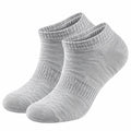 Chaussettes courtes douces gris clair