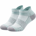 Chaussettes courtes respirantes menthe et grises