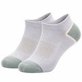 Chaussettes courtes respirantes gris clair pour adultes