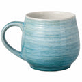 Tasse en Céramique Émaillée 350ml Bleu Turquoise