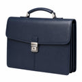 Serviette bleu marine avec fermeture à clé