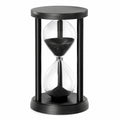 Sablier décoratif moderne noir 30 minutes